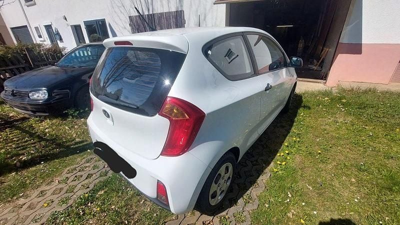 Gebraucht Kia Picanto Attract 67 PS (49 kW) 2015 Weiß Kleinwagen