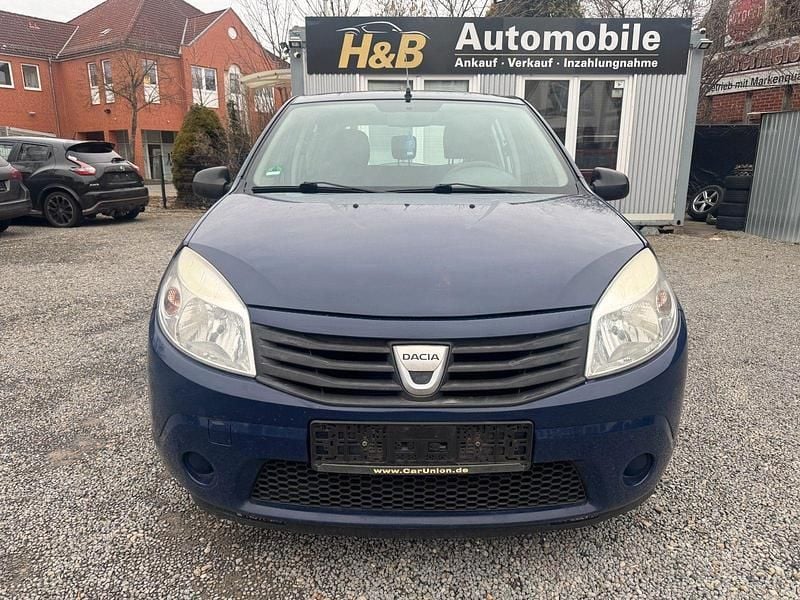 Gebraucht Dacia Sandero Ambiance 75 PS (55 kW) 2009 Blau Kleinwagen