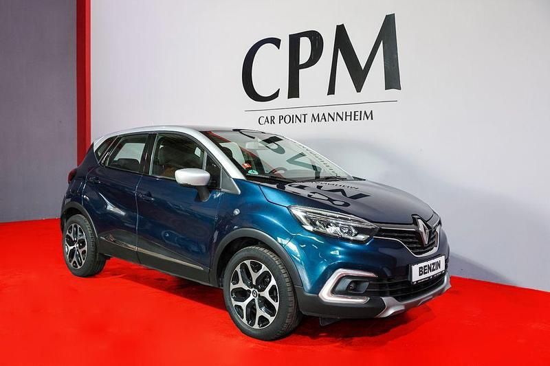 Blau Gebraucht 2017 Renault Captur SUV | 11.450 € (Fairer Preis) - Bild 1/4