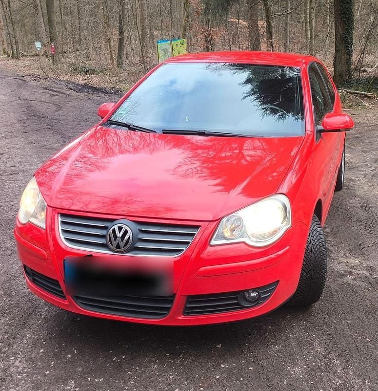 Gebraucht VW Polo Trendline 80 PS (58 kW) 2008 Rot Kleinwagen