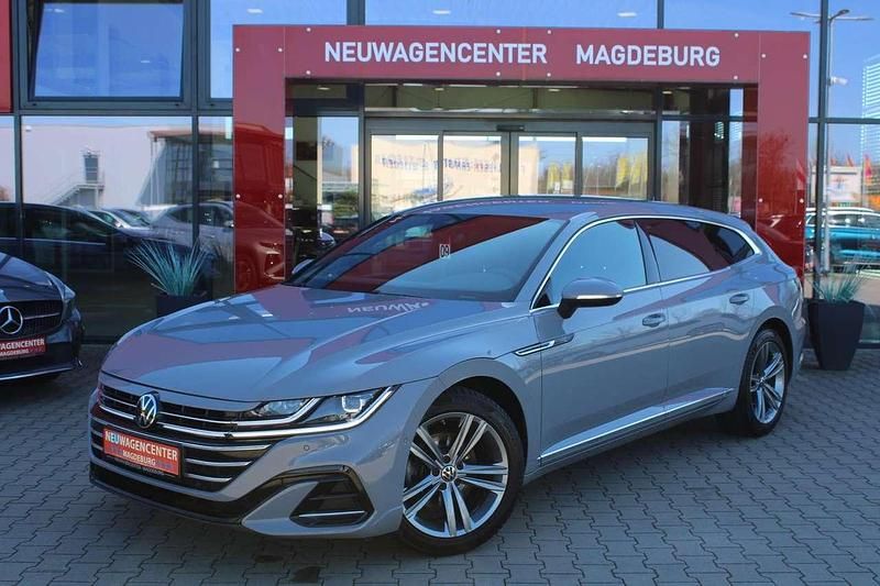 Mondsteingrau Gebraucht 2023 VW Arteon R-line Kombi | 39.900 € (Fairer Preis) - Bild 1/4