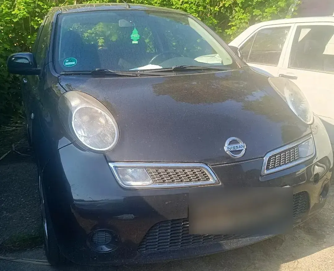 Gebraucht Nissan Micra 65 PS (47 kW) 2010 Schwarz Kleinwagen