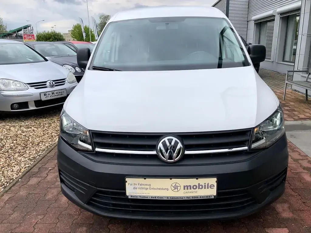 Gebraucht VW Caddy 75 PS (55 kW) 2018 Weiß Van / Kleinbus