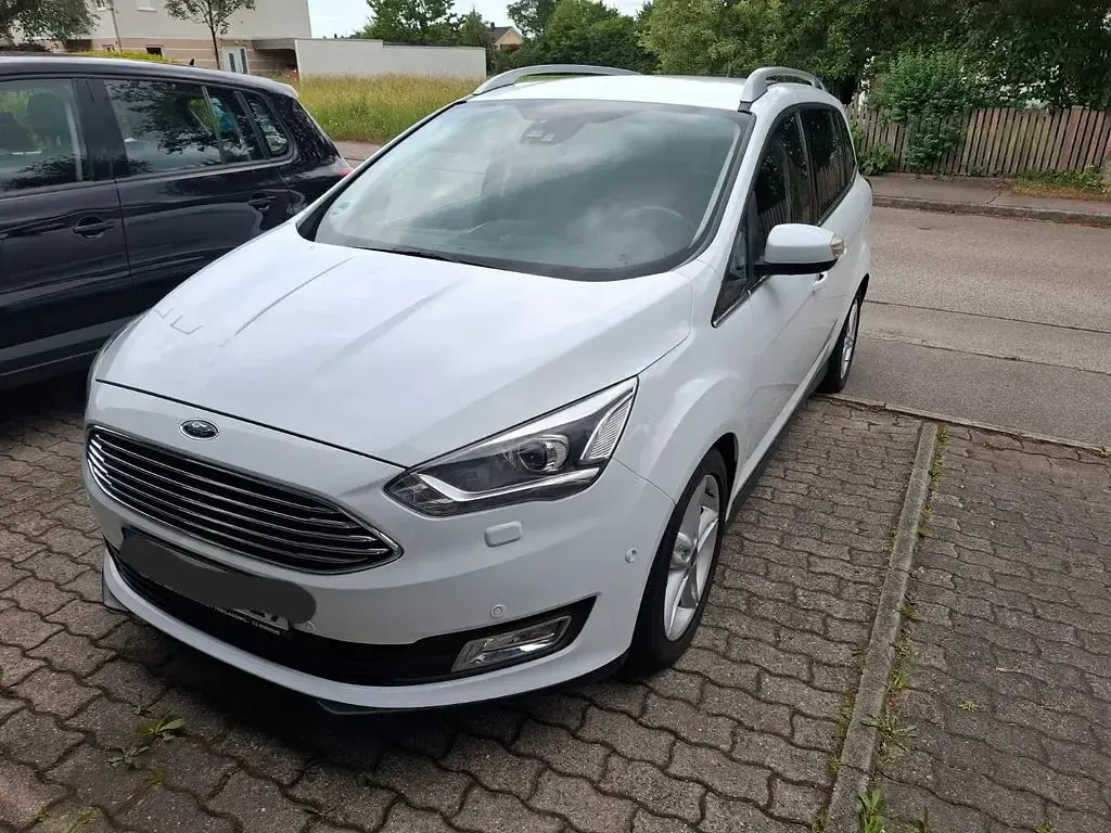 Gebraucht Ford C-MAX Titanium 150 PS (110 kW) 2018 Weiß Van / Kleinbus