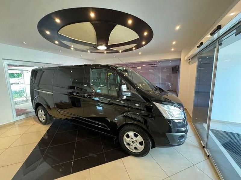 Shadow black (metallic) Gebraucht 2017 Ford Transit Custom Trend Van | 13.685 € (Superpreis) - Bild 1/4