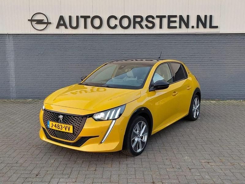 Gelb Gebraucht 2020 Peugeot e-208 GTi Kleinwagen | 9.940 € (Superpreis) - Bild 1/4
