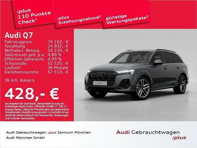 Daytonagrau perleffekt Gebraucht 2024 Audi Q7 S-Line SUV | 74.162 € (Fairer Preis) - Bild 1/1