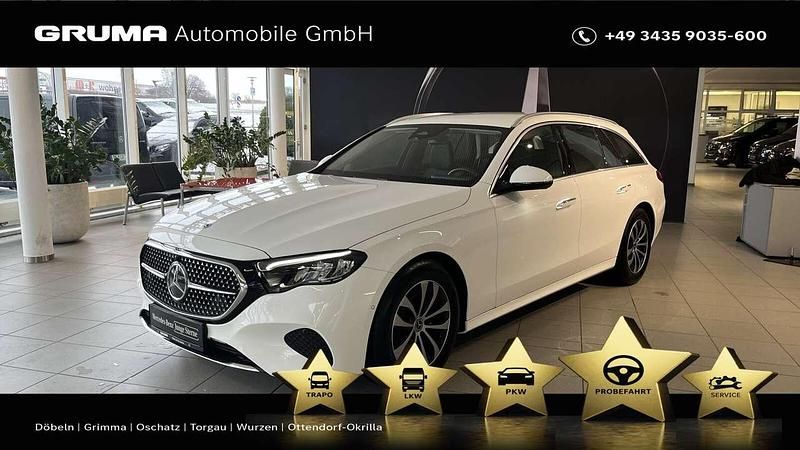 Gebraucht Mercedes E200 Advanced Plus 204 PS (150 kW) 2024 Unilack polarweiß Kombi