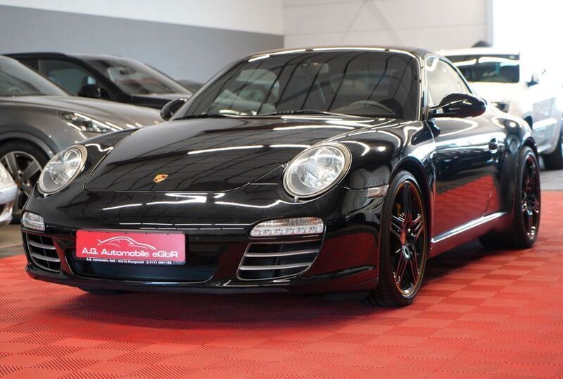 Schwarz Gebraucht 2009 Porsche 911 Carrera S Cabriolet Cabrio | 46.950 € (Guter Preis) - Bild 1/4
