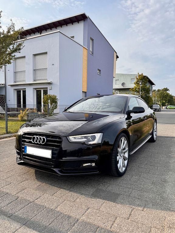 Schwarz Gebraucht 2017 Audi A5 S-Line Coupé | 20.900 € (Superpreis) - Bild 1/4