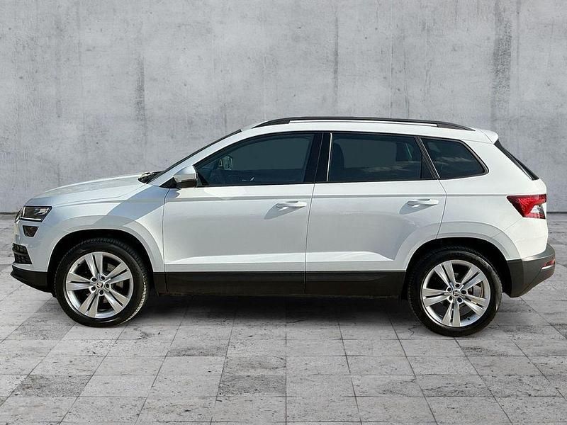 Gebraucht Skoda Karoq 150 PS (110 kW) 2021 Moonweiss metallic SUV