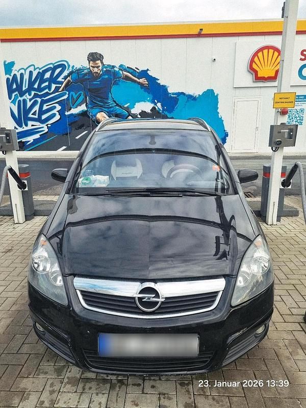 Gebraucht Opel Zafira 102 PS (75 kW) 2005 Schwarz Van / Kleinbus