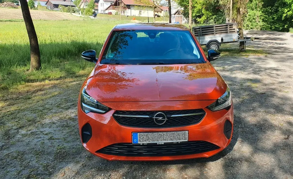 Gebraucht Opel Corsa 101 PS (74 kW) 2021 Orange Kleinwagen