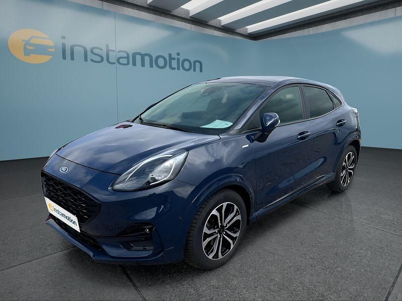 Blau Gebraucht 2022 Ford Puma SUV | 21.099 € (Etwas zu teuer) - Bild 1/4