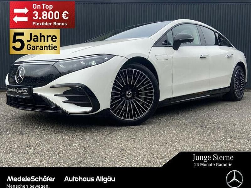 Weiss Gebraucht 2023 Mercedes 450 Limousine | 68.770 € - Bild 1/4