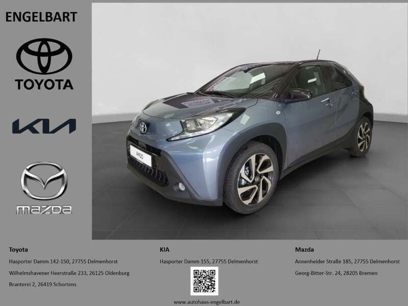 Celesite grey metalic / night Gebraucht 2024 Toyota Aygo X Team SUV | 16.750 € (Fairer Preis) - Bild 1/4