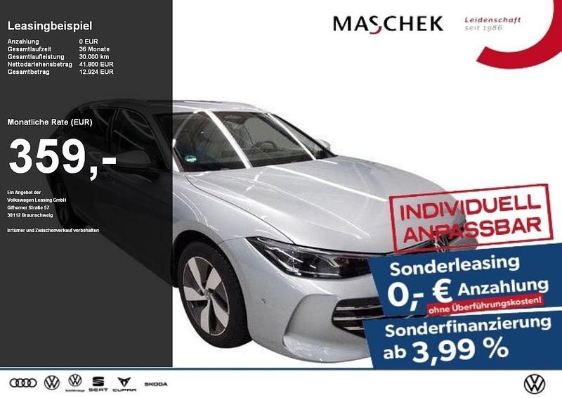Gebraucht VW Passat Elegance 204 PS (150 kW) 2025 Oyster silver metallic Kombi