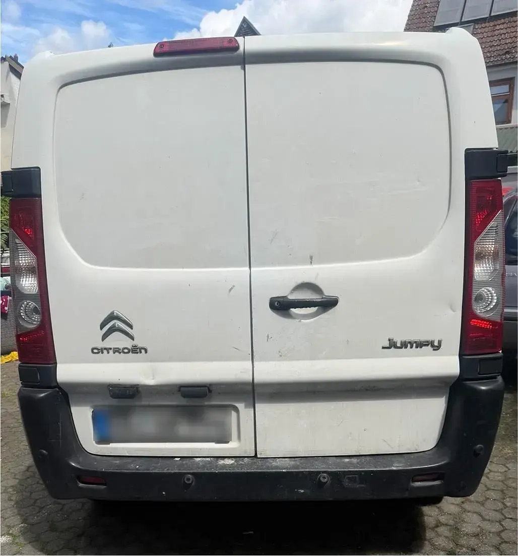 Käytetty Citroën Jumpy 128 HP (94 kW) 2012 Valkoinen Tila-auto