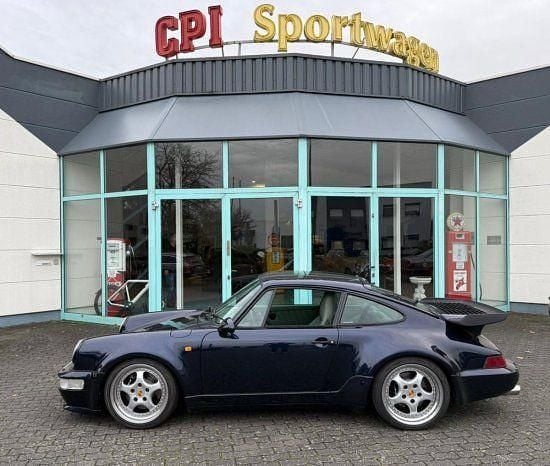 Nachtblaumetallic (metallic) Gebraucht 1991 Porsche 964 Turbo Coupé | 200.000 € - Bild 1/4