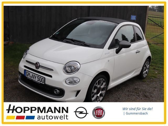 Gelato weiss) (weiss Gebraucht 2022 Fiat 500C Sport Cabrio | 18.999 € - Bild 1/1