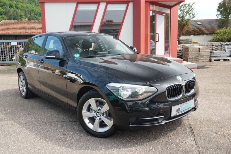 Schwarz Gebraucht 2014 BMW 116 Advantage Kleinwagen | 8.650 € (Fairer Preis) - Bild 1/4