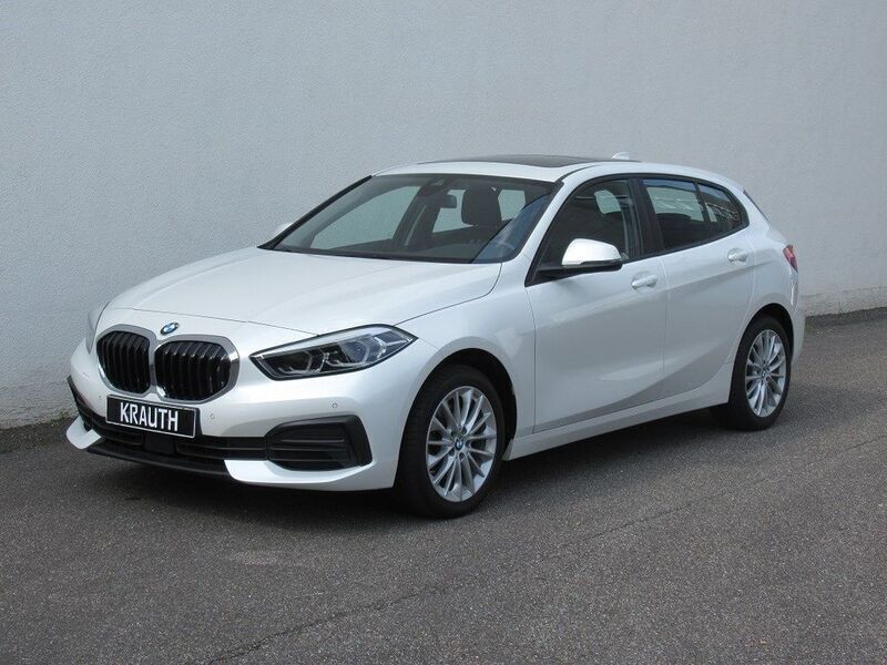 Weiß Gebraucht 2022 BMW 116 Advantage Kleinwagen | 22.400 € (Fairer Preis) - Bild 1/4