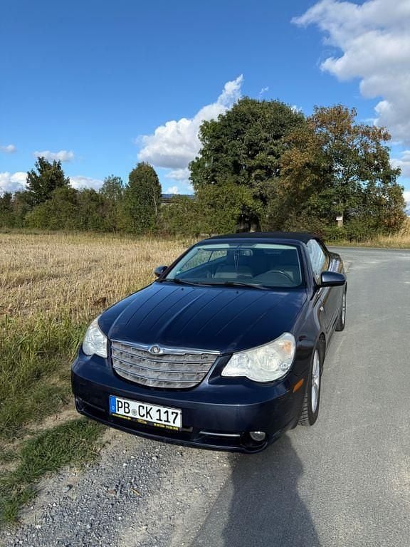Gebraucht Chrysler Sebring Cabriolet Touring 140 PS (102 kW) 2008 Blau Cabrio
