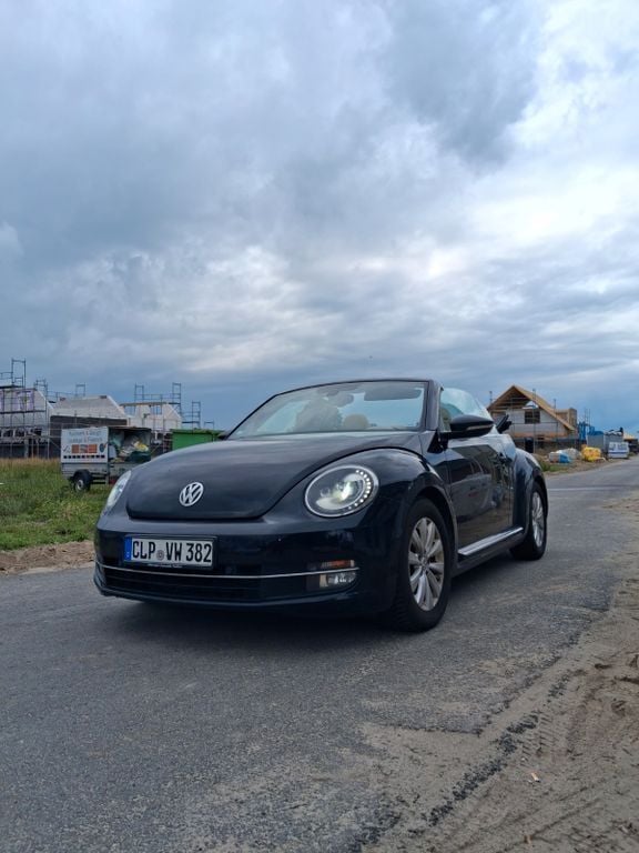 Schwarz Gebraucht 2013 VW Beetle S Cabrio | 10.950 € (Guter Preis) - Bild 1/4