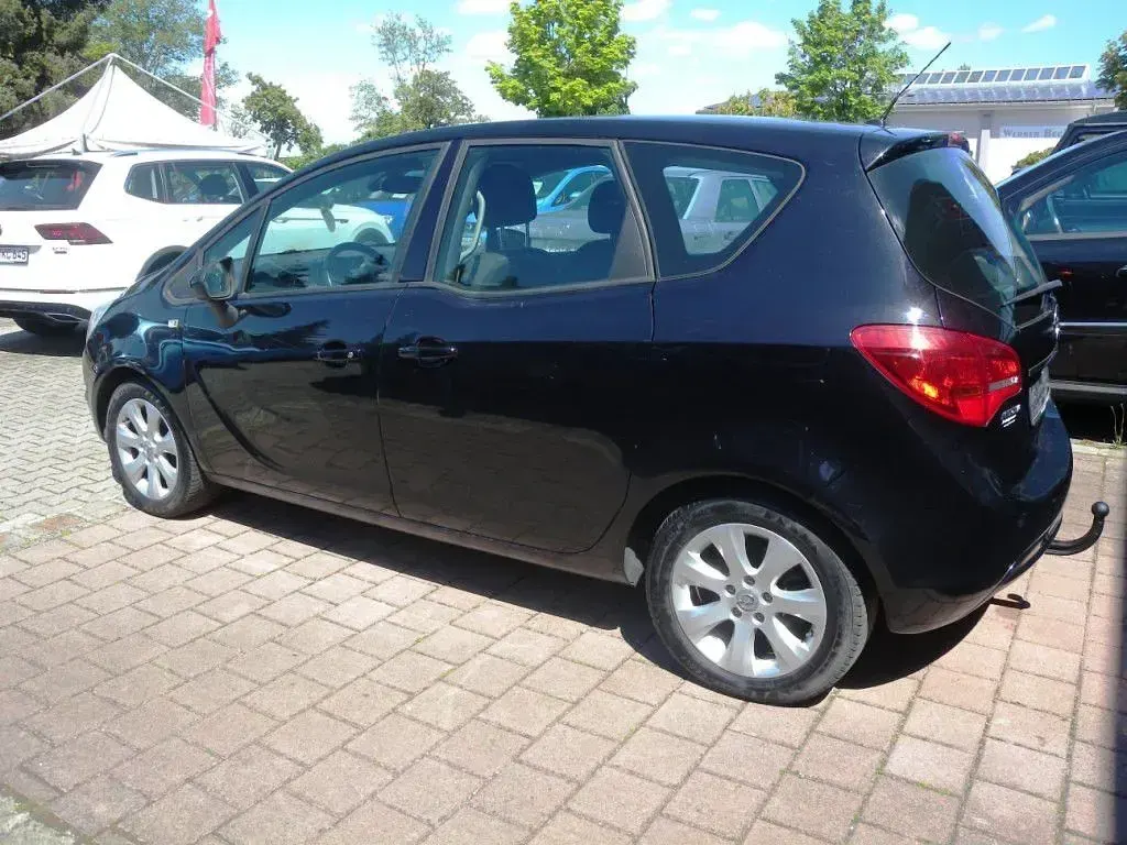 Gebraucht Opel Meriva Edition 101 PS (74 kW) 2010 Schwarz Van / Kleinbus