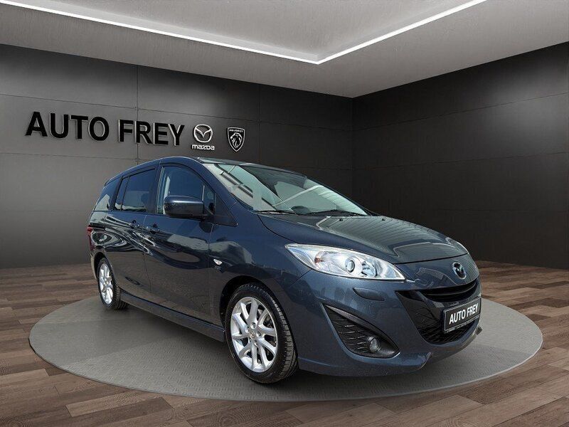 Grau Gebraucht 2012 Mazda 5 Sports-Line Van / Kleinbus | 13.890 € - Bild 1/3