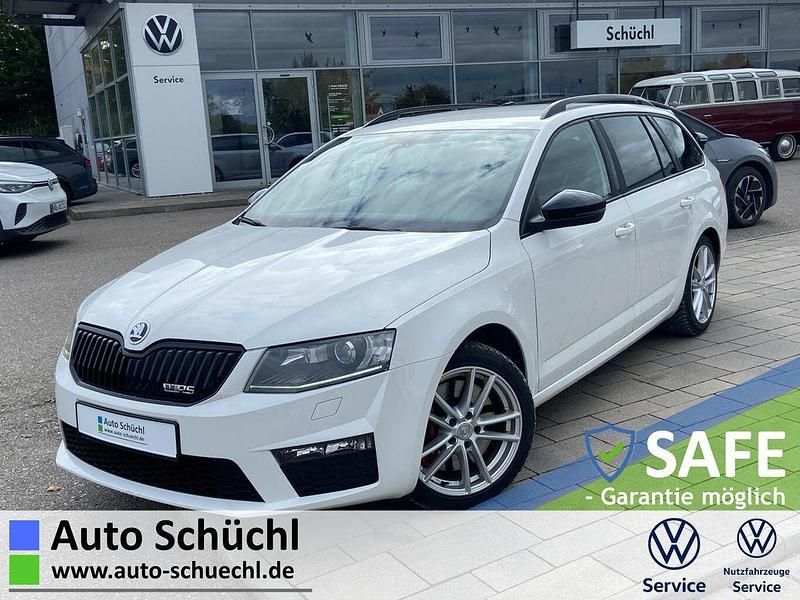 Weiß Gebraucht 2014 Skoda Octavia RS Kombi | 8.470 € (Guter Preis) - Bild 1/4