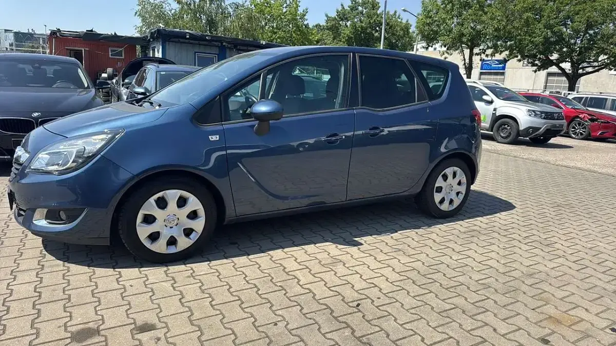 Gebraucht Opel Meriva Edition 110 PS (80 kW) 2014 Nacht blau met Van / Kleinbus