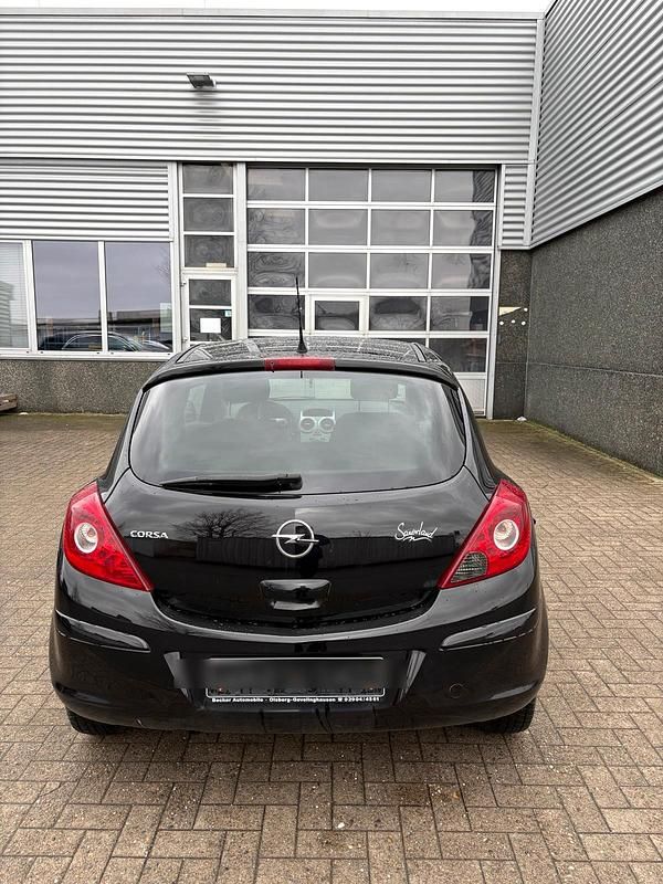 Gebraucht Opel Corsa 80 PS (58 kW) 2010 Schwarz Kleinwagen