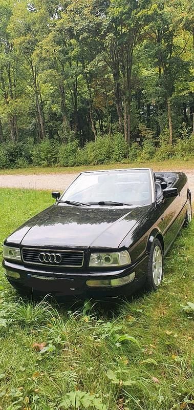 Schwarz Gebraucht 2000 Audi 80 Cabrio | 4.500 € (Superpreis) - Bild 1/4