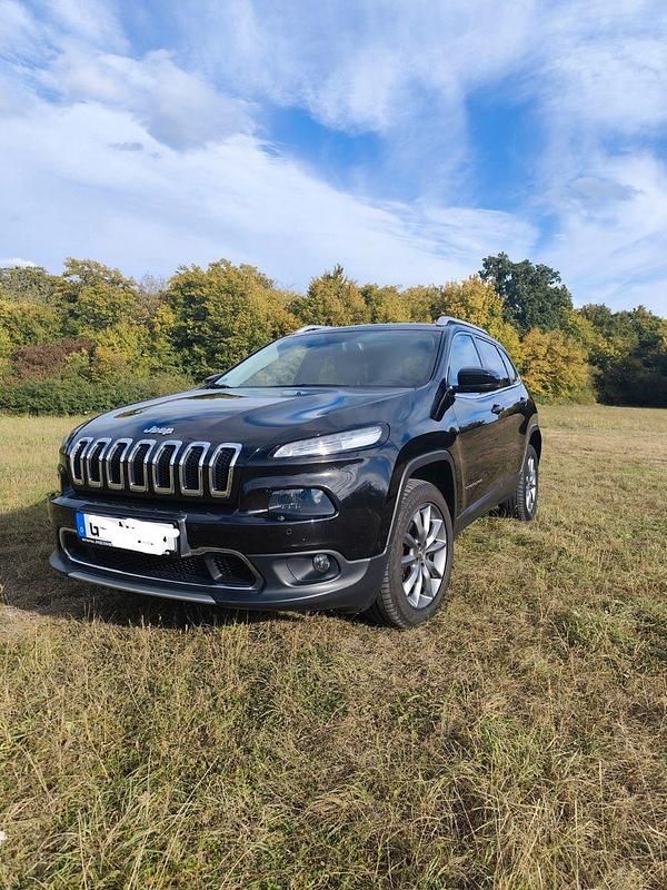 Schwarz Gebraucht 2014 Jeep Cherokee Limited SUV | 13.650 € (Fairer Preis) - Bild 1/4