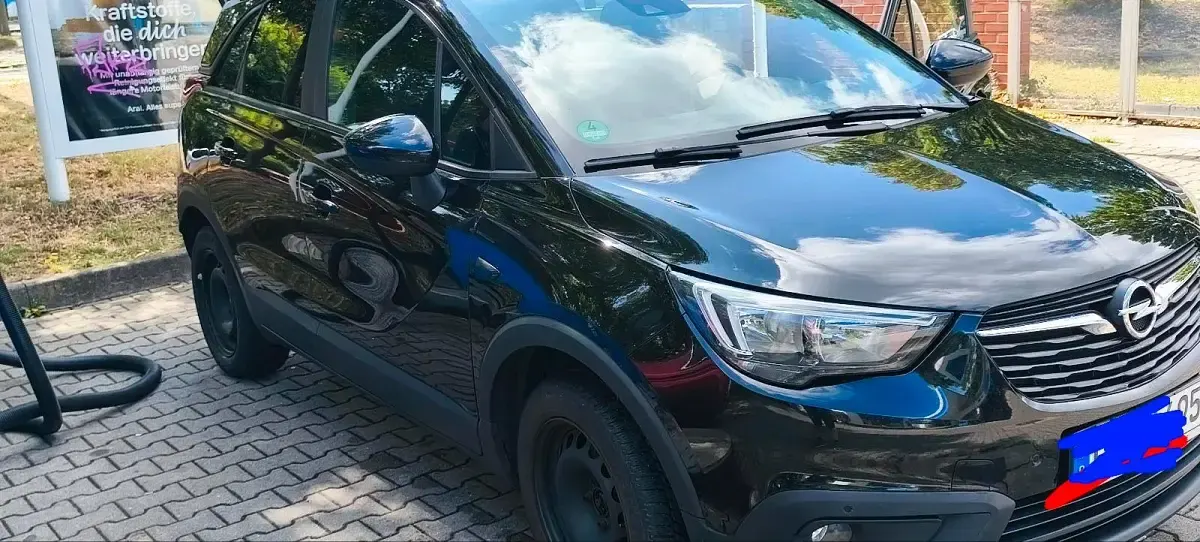 Gebraucht Opel Crossland X 110 PS (80 kW) 2017 Schwarz SUV