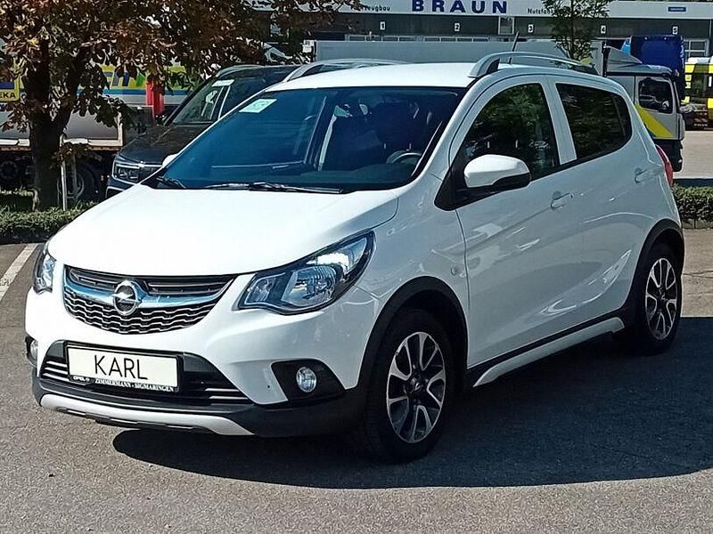 Gebraucht Opel Karl Rocks 73 PS (53 kW) 2019 Weiß Kleinwagen