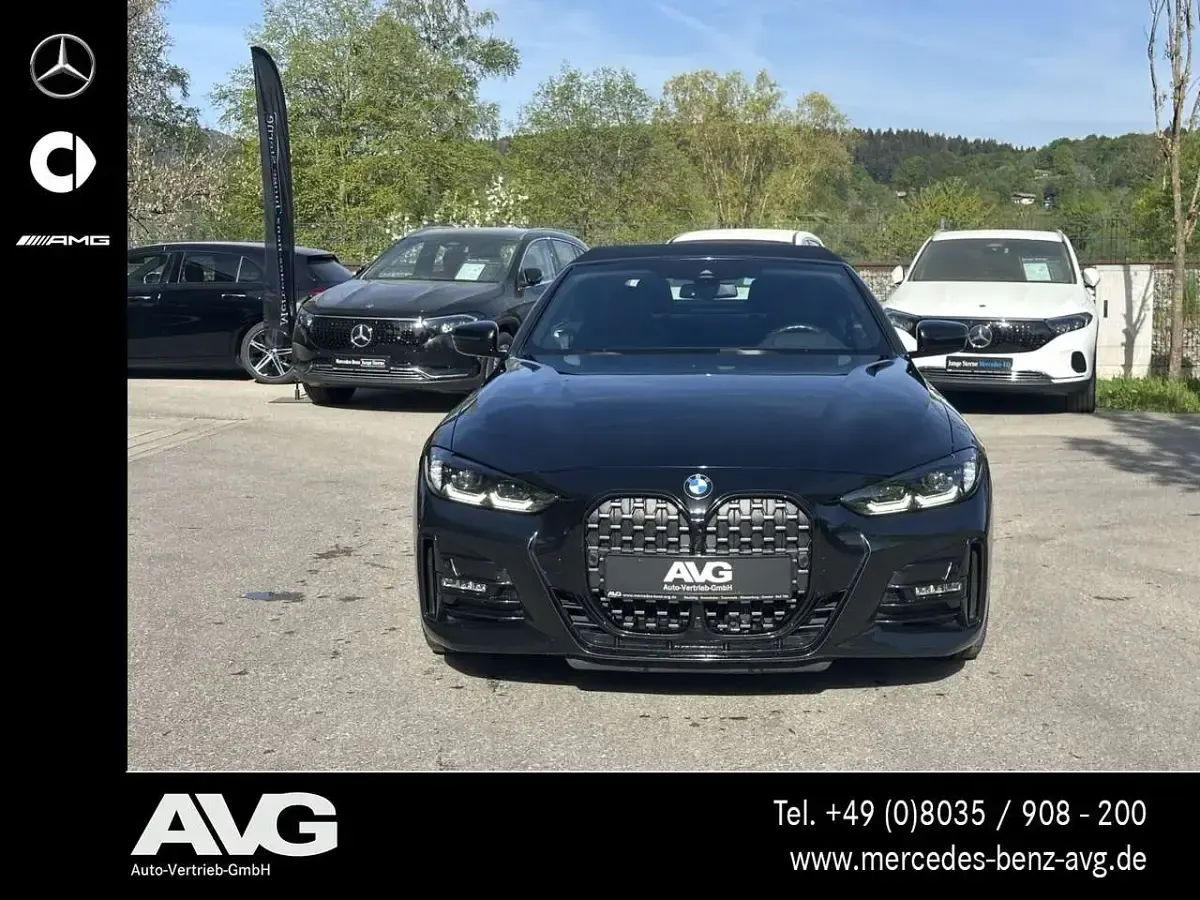 Gebraucht BMW 420 Cabriolet M Sport 190 PS (139 kW) 2022 Black sapphire Cabrio