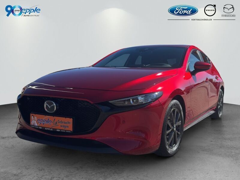 Gebraucht Mazda 3 Selection 122 PS (89 kW) 2021 Magmarot metallic Limousine