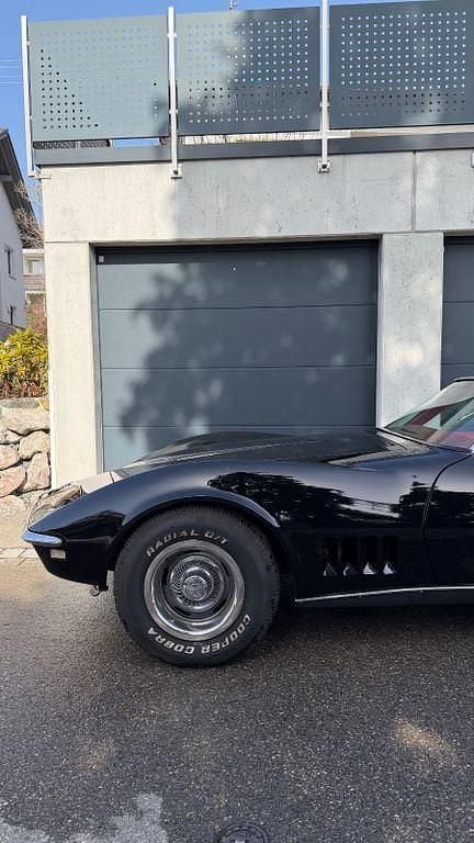 Gebraucht Corvette C3 349 PS (256 kW) 1968 Schwarz Cabrio