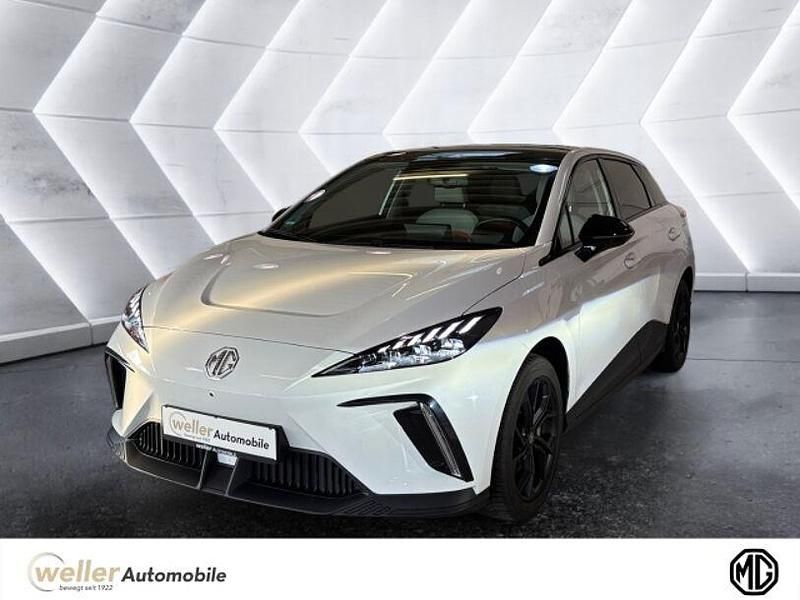 Weiss Gebraucht 2023 MG MG4 EV Luxury Kleinwagen | 30.990 € - Bild 1/4