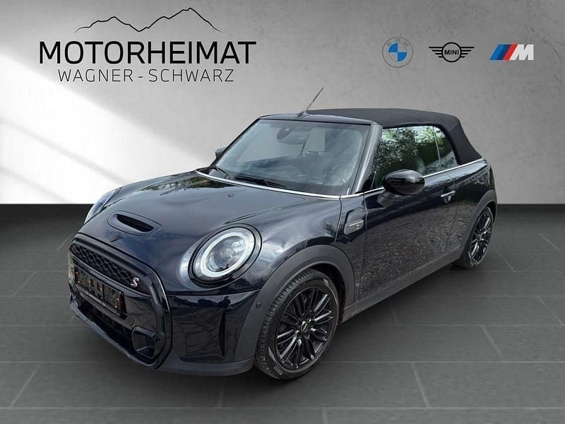 Blau Gebraucht 2022 Mini Cooper S Cabriolet Cabrio | 30.480 € (Fairer Preis) - Bild 1/4