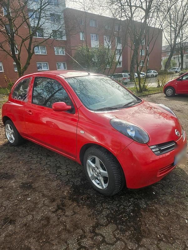 Gebraucht Nissan Micra 80 PS (58 kW) 2006 Rot Kleinwagen
