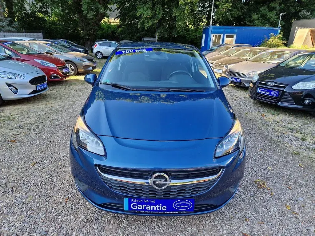 Gebraucht Opel Corsa 90 PS (66 kW) 2017 Blau Kleinwagen