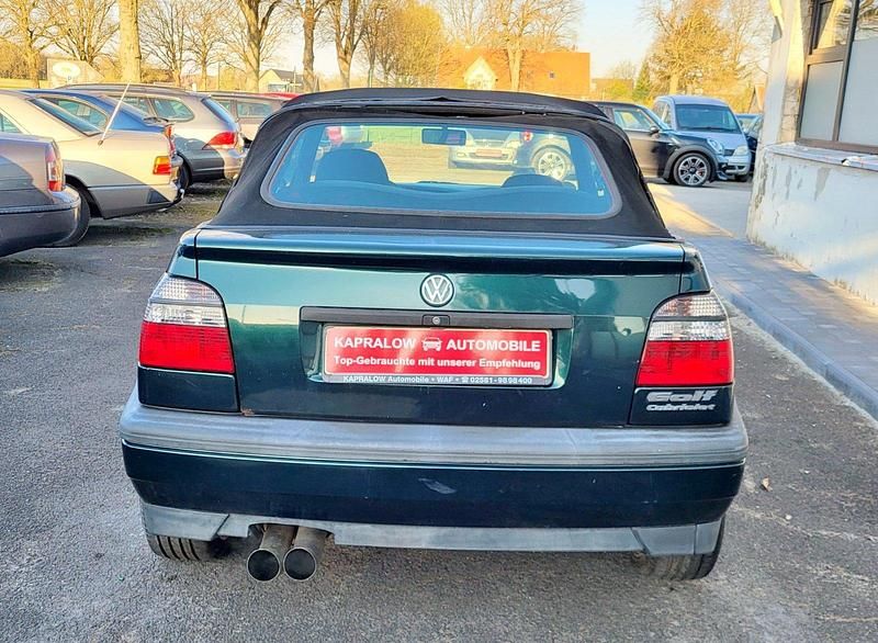 Gebraucht VW Golf Cabriolet Karmann 90 PS (66 kW) 1993 Grün Cabrio