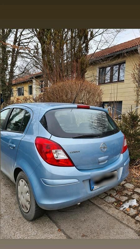 Gebraucht Opel Corsa 80 PS (58 kW) 2009 Blau Kleinwagen
