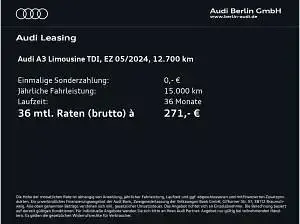 Gebraucht Audi A3 Comfort 116 PS (85 kW) 2024 Grau (manhattangrau metallic) Limousine