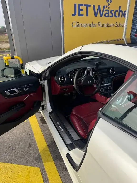 Gebraucht Mercedes SL63 AMG AMG 585 PS (430 kW) 2012 Weiß Cabrio