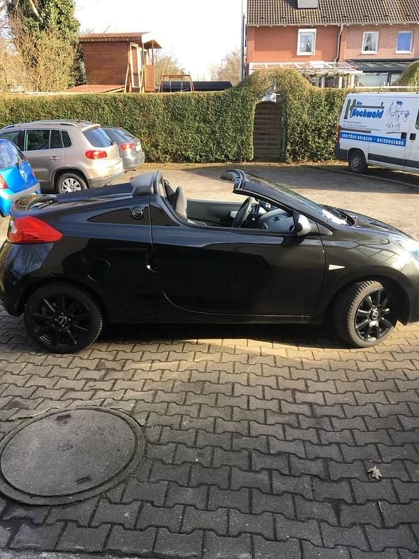 Gebraucht Renault Wind 101 PS (74 kW) 2011 Schwarz Cabrio