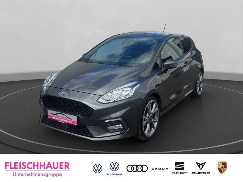 Metallic) (grau Gebraucht 2017 Ford Fiesta ST-Line Kleinwagen | 10.990 € (Guter Preis) - Bild 1/4